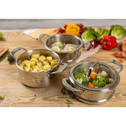 Allround Three-Tier Steamer Set 20cm