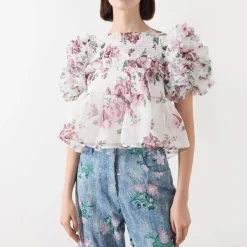 Best SISTER JANE Alma Floral Ruffles Top