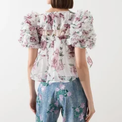Best SISTER JANE Alma Floral Ruffles Top