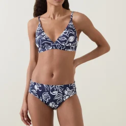 Discount LAUREN Alora Floral Triangle Bikini Top