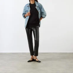 Best ANINE BING Alto Monogram Logo Sweatshirt