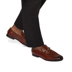 Outlet KURT GEIGER LONDON Alton Croc-Embossed Loafers