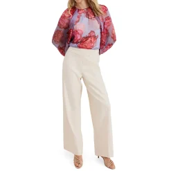 Amara Floral Silk Blouse