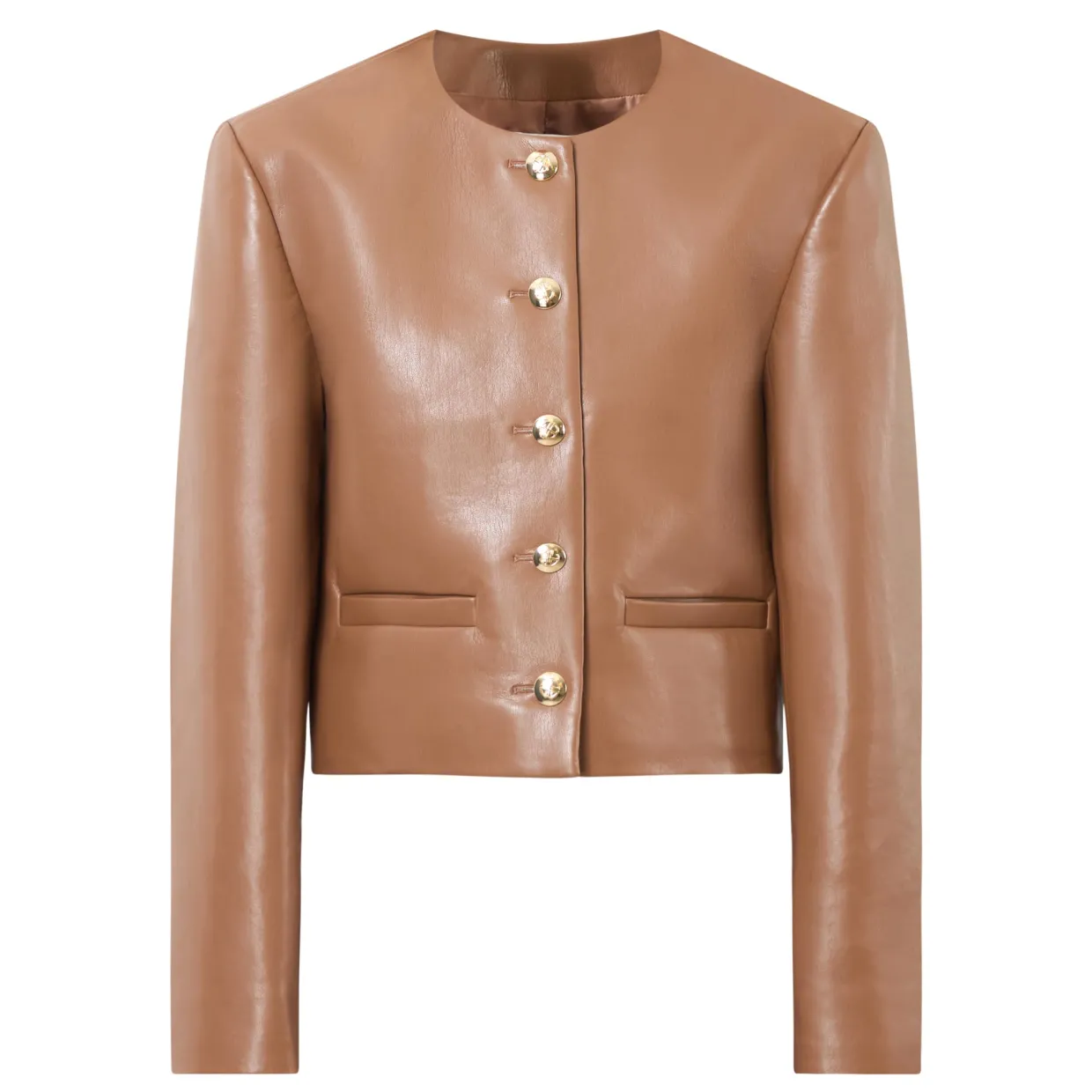 Amber Boxy Cropped Jacket