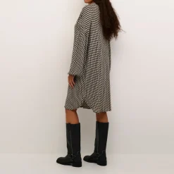 Clearance KAFFE Amber Geometric Print Dress