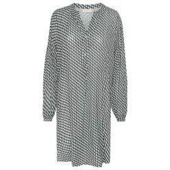 Amber Geometric Print Dress