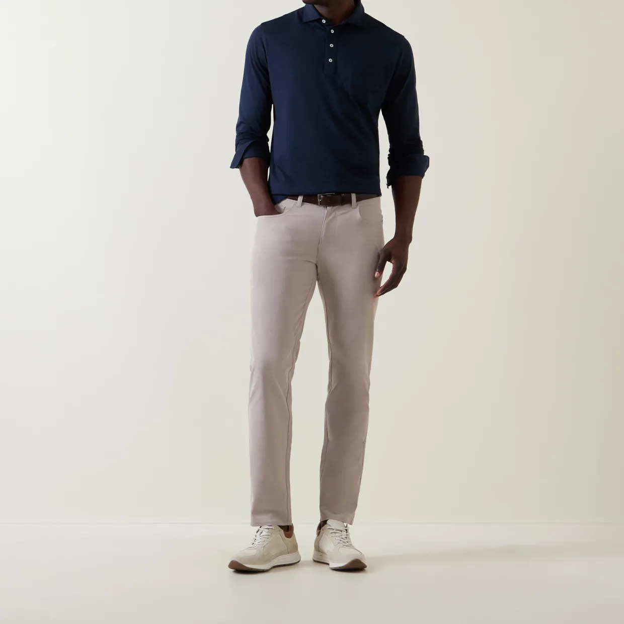 Amble Patch Pocket Polo Shirt