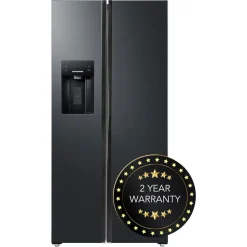 Outlet SERVIS American Side By Side Fridge Freezer with Plumbed Ice & Water Dispenser