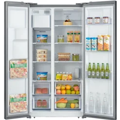 Outlet SERVIS American Side By Side Fridge Freezer with Plumbed Ice & Water Dispenser