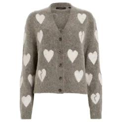 Amora Heart Knitted Cardigan