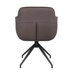 Amrita Swivel Dining Chair Grey