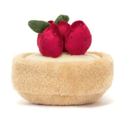 New JELLYCAT Amuseables Fleurette Tarte Aux Fraises 11cm
