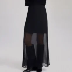 New GESTUZ Anastazia High-Rise Pleated Skirt