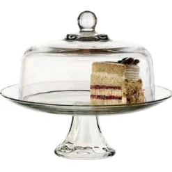 Discount EDDINGTON Anchor Hocking Large Glass Cake Dome