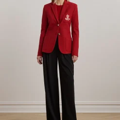 Anfisa Single-Breasted Blazer