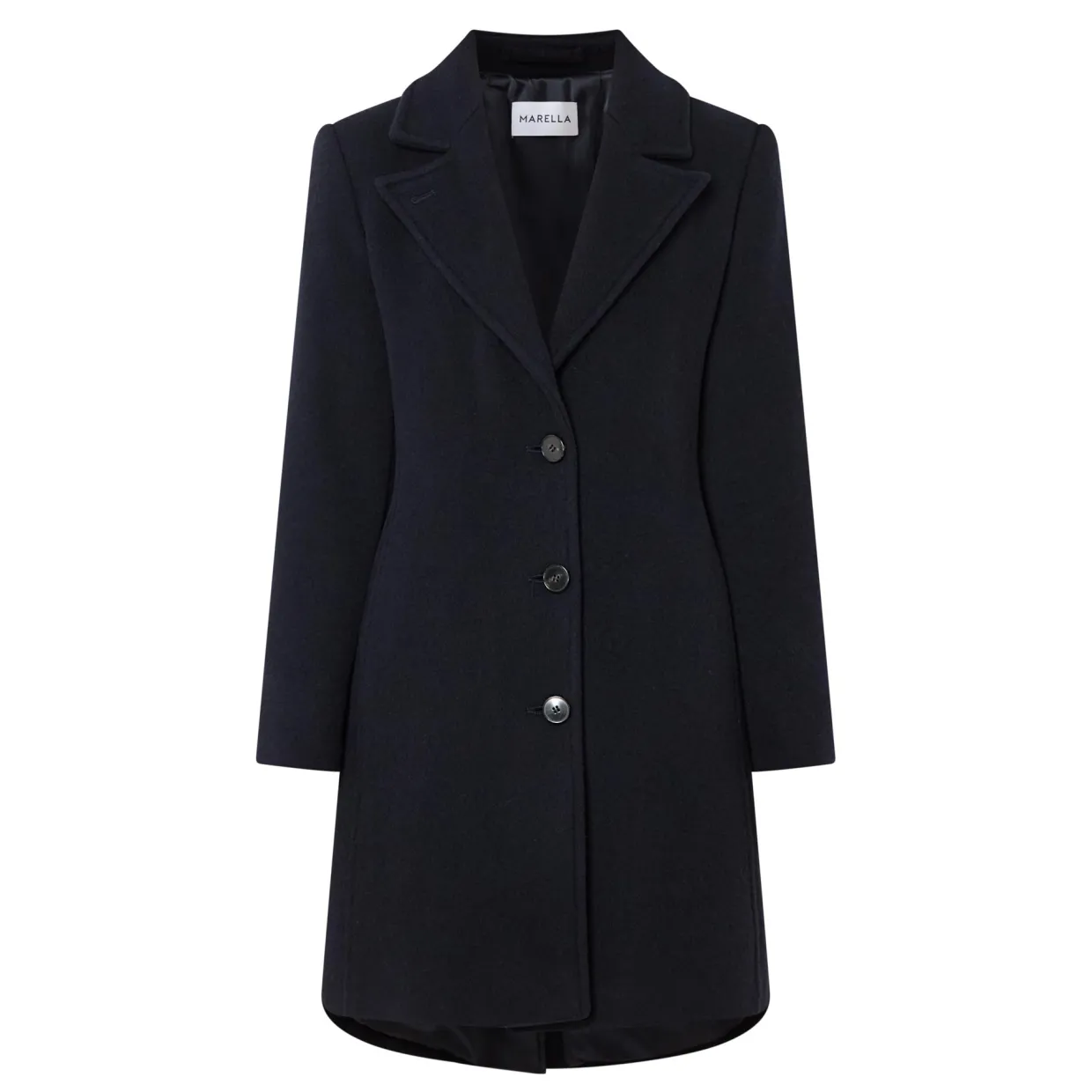 Angel Single-Breasted Peacoat