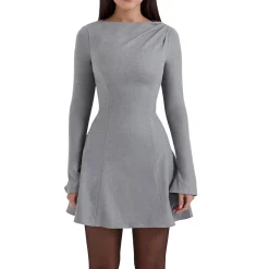 Angelique Flared Sleeve Mini Dress