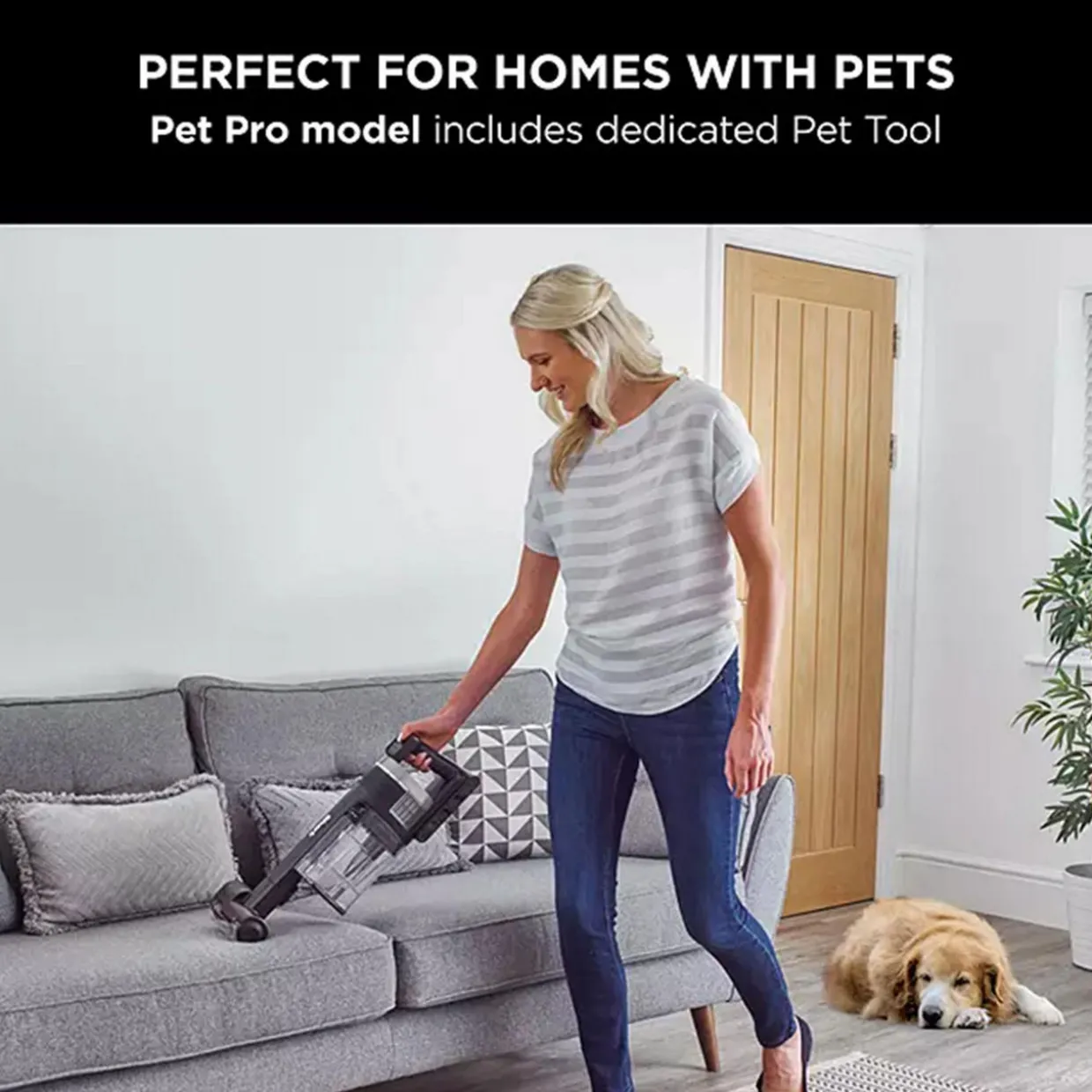 Anti Hair Wrap Cordless Stick Vacuum Pet Vacuum Cleaner