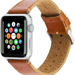 Fashion DBRAMANTE Apple Watch Strap Tan