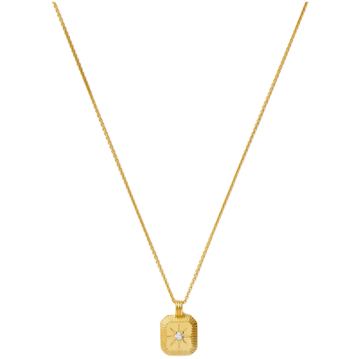 April Birthstone Necklace