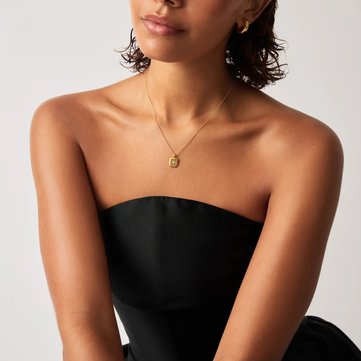 April Birthstone Necklace