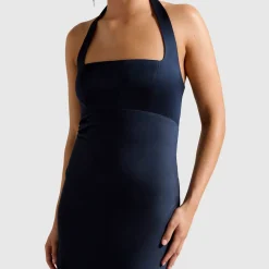 April Open Back Flared Dress