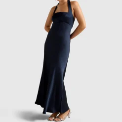 April Open Back Flared Dress