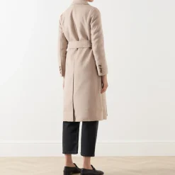 Outlet MARELLA Ara Double-Breasted Belted Coat