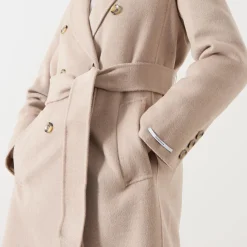 Outlet MARELLA Ara Double-Breasted Belted Coat