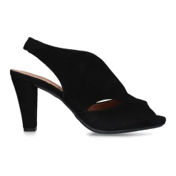 Arabella Suede Heeled Sandals