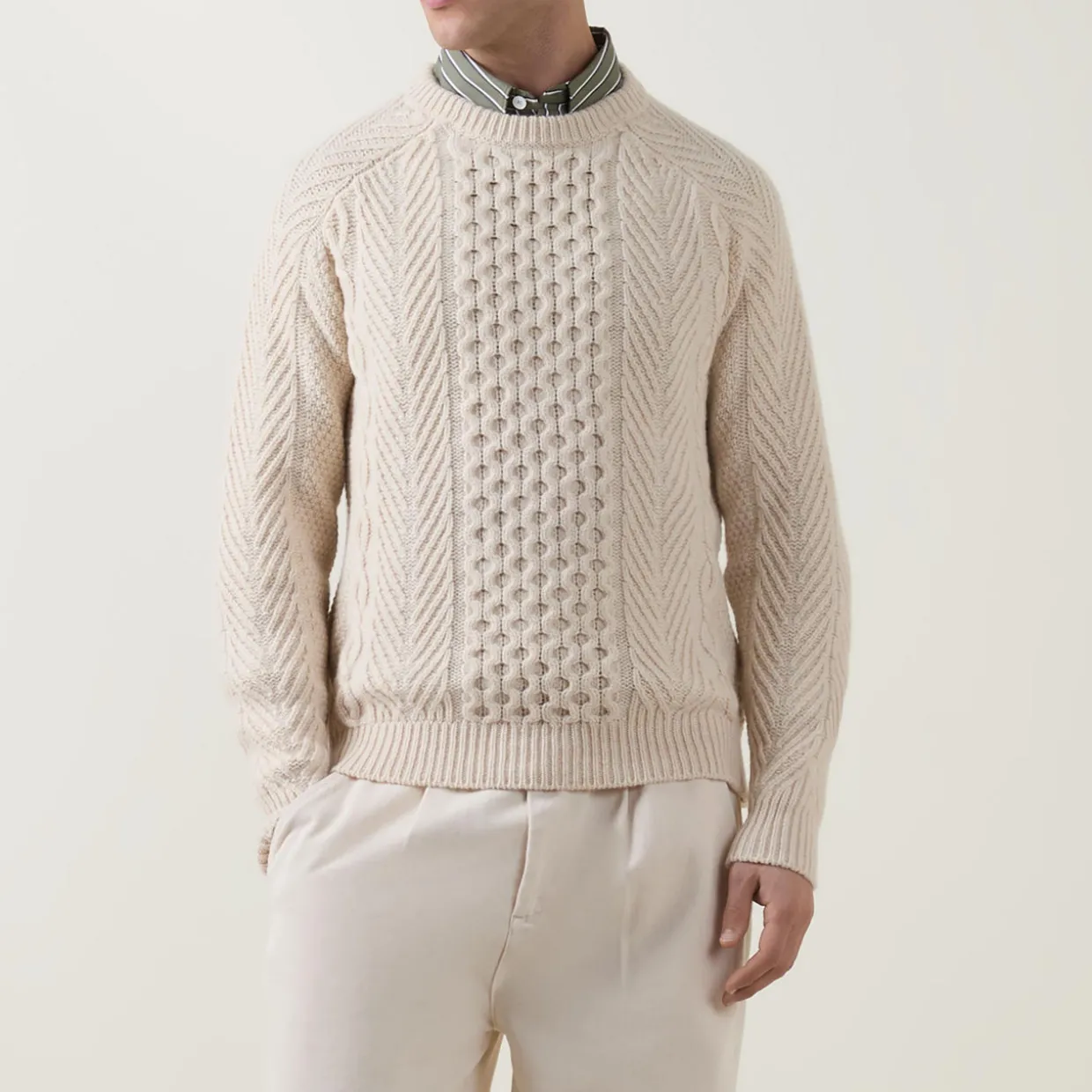 Aran Knit Sweater