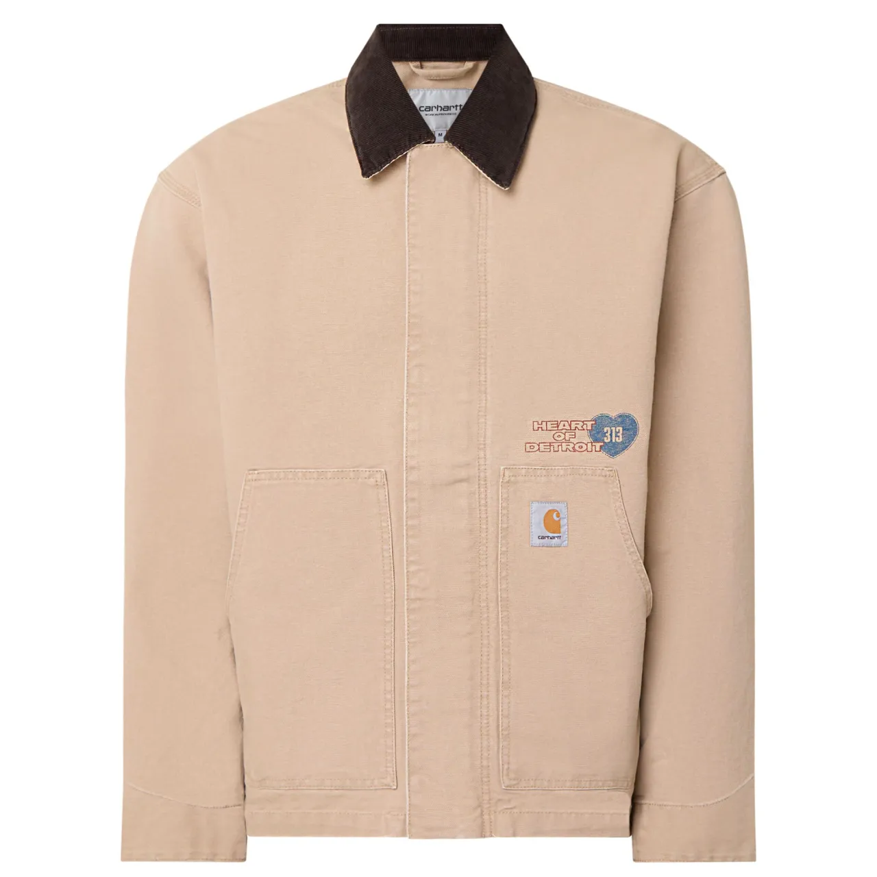 New CARHARTT WIP Arcan Logo Casual Overshirt