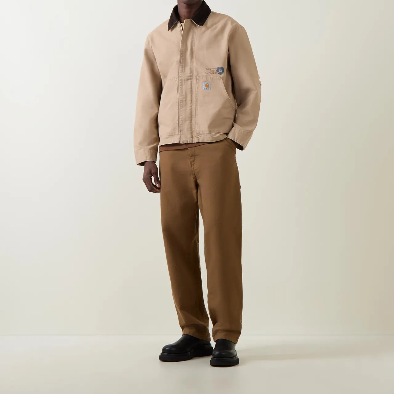 New CARHARTT WIP Arcan Logo Casual Overshirt
