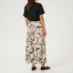 Clearance KAFFE Archy Graphic Skirt