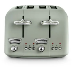 New DE'LONGHI Argento Flora Kettle & Toaster Set Green