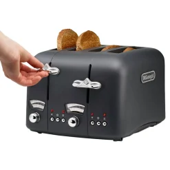 Fashion DE'LONGHI Argento Silva Kettle & Toaster Set