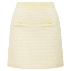 Aria Boucle Knitted Skirt