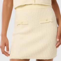 Aria Boucle Knitted Skirt