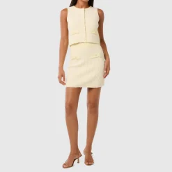 Aria Boucle Knitted Skirt