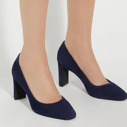 Online DUNE LONDON Arriving Block Heel Courts