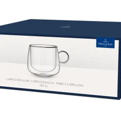 Clearance VILLEROY & BOCH Artesano Hot&Cold Beverages Cappuccino Glass, Set of Two