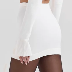 Sale HOUSE OF CB Asher A-Line Mini Skirt