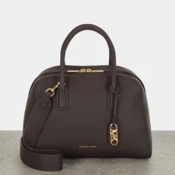 Discount MICHAEL MICHAEL KORS Ashton Medium Pebbled Leather Satchel