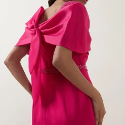 Asymmetric Embellished Dress