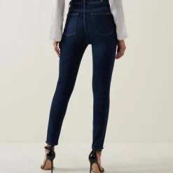 Clearance 7 FOR ALL MANKIND Aubrey High-Rise Slim Illusion Skinny Jeans