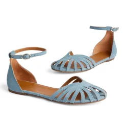 Aubrey Plaited Front Flat Sandals