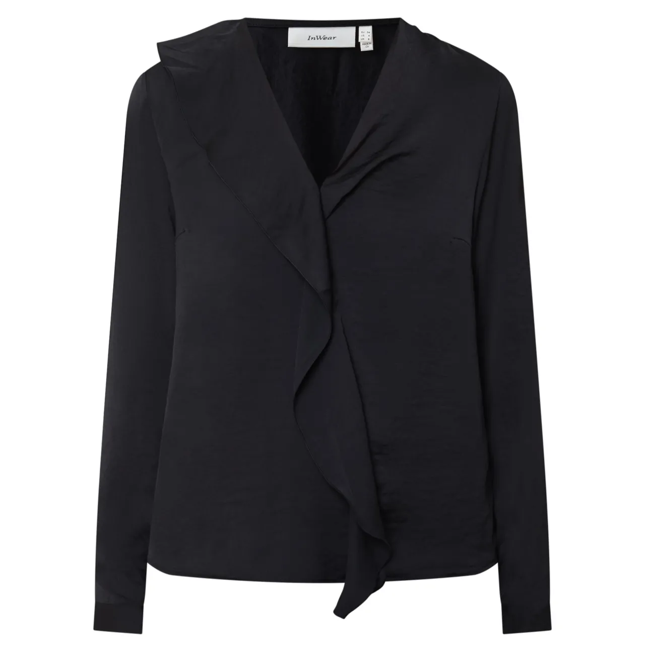 Outlet INWEAR Audai Asymmetric Ruffle Blouse