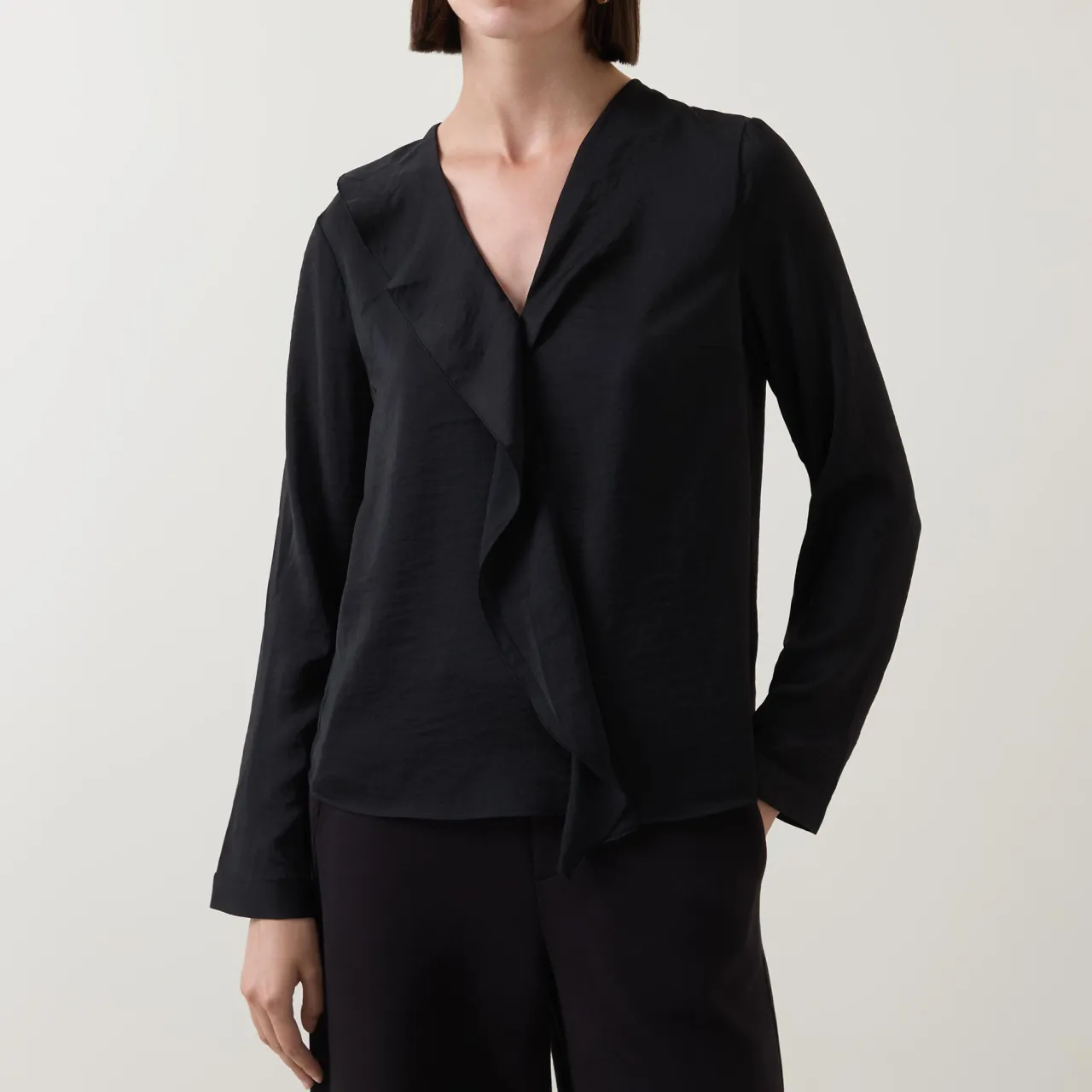 Outlet INWEAR Audai Asymmetric Ruffle Blouse