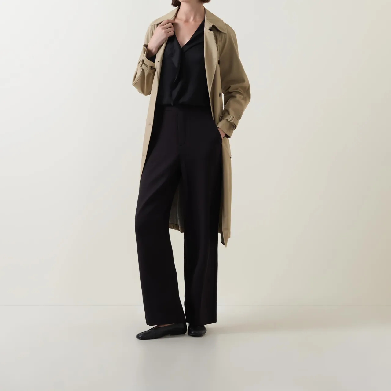 Outlet INWEAR Audai Asymmetric Ruffle Blouse