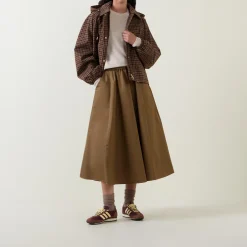 Audrey Check Print Jacket